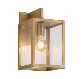 Westbrook One Light Wall Sconce in Antique Brass (405|94421-AB-CL)