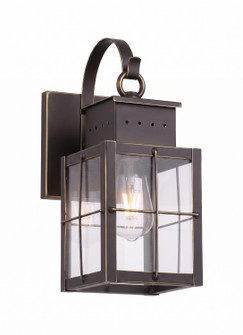 Norfield One Light Wall Sconce in Bronze (405|9431P-H-BZ-CL)