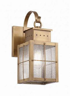 Norfield One Light Wall Sconce in Antique Brass (405|9431P-H-AB-SDY)
