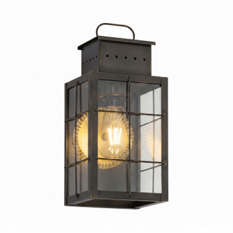 Norfield One Light Wall Sconce in Dark Brass (405|9421-H-DB-CL)