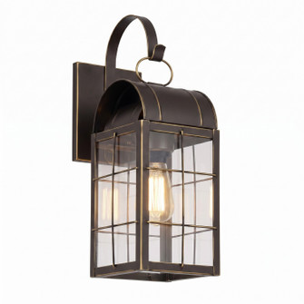 Durham One Light Wall Sconce in Bronze (405|9121P-H-BZ-CL)