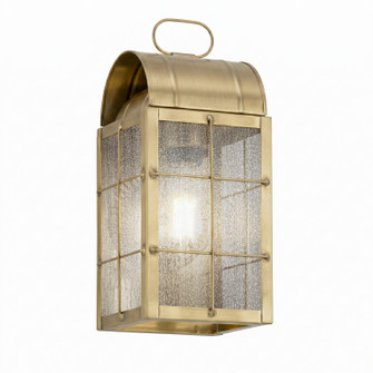 Durham One Light Wall Sconce in Antique Brass (405|9121-H-AB-SDY)