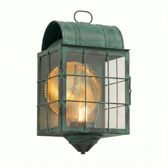 Durham One Light Wall Sconce in Verde Green (405|9111-H-VG-CL-C)