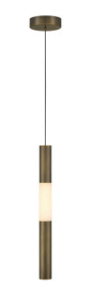Ronda LED Pendant in Weathered Brass (40|50128-020)
