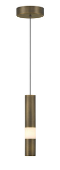Ronda LED Pendant in Weathered Brass (40|50126-026)