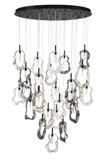 Norah LED Chandelier in Matte Black (40|49238-044)