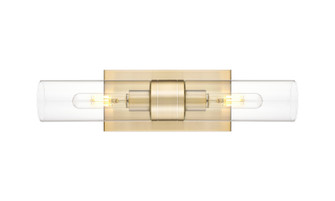 Downtown Urban Two Light Bath Vanity in Champagne Bronze (405|617-2W-CB-G617-8CL)