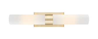 Downtown Urban Two Light Bath Vanity in Champagne Bronze (405|617-2W-CB-G617-11WH)