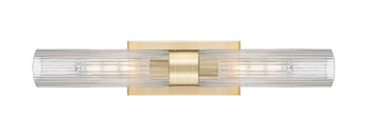 Downtown Urban Two Light Bath Vanity in Champagne Bronze (405|617-2W-CB-G617-11SCL)