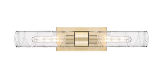 Downtown Urban Two Light Bath Vanity in Champagne Bronze (405|617-2W-CB-G617-11DE)