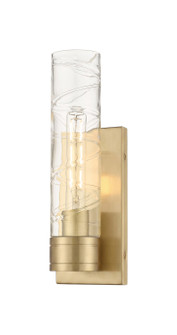 Downtown Urban One Light Wall Sconce in Champagne Bronze (405|617-1W-CB-G617-11DE)