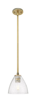 Downtown Urban One Light Pendant in Brushed Brass (405|434-1S-BB-GBD-754)