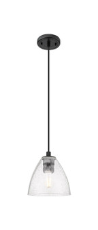 Downtown Urban One Light Pendant in Matte Black (405|434-1P-BK-GBD-754)
