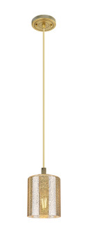 Downtown Urban One Light Pendant in Brushed Brass (405|434-1P-BB-G116)