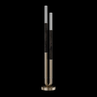 Antonia LED Floor Lamp in Soft Gold Leaf/Nickel/Charcoal (48|100148-521)