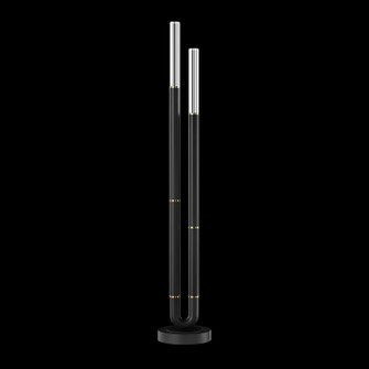 Antonia LED Floor Lamp in Black/Brass/No Skin (48|100148-110)