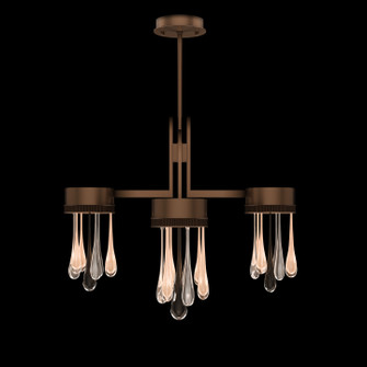Rain LED Pendant in Ombre Copper/Copper Glass (48|100141-8)