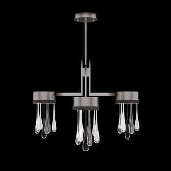 Rain LED Pendant in Ombre Silver/Silver Glass (48|100141-7)