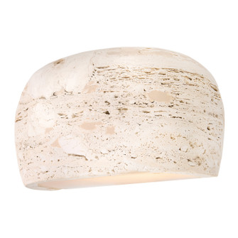 Riven One Light Wall Sconce in Travertine (138|FR42950TV)