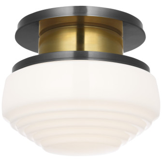 Rally LED Flush Mount in Bronze and Hand-Rubbed Antique Brass (268|TOB 4525BZ/HAB-WG)