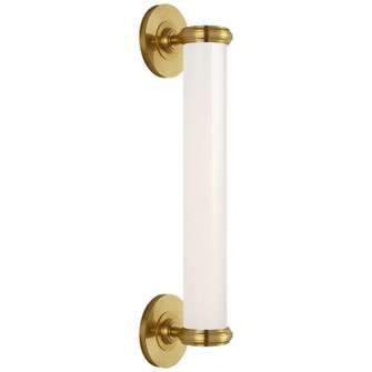 Rally LED Bath Sconce in Hand-Rubbed Antique Brass (268|TOB 2526HAB-WG)