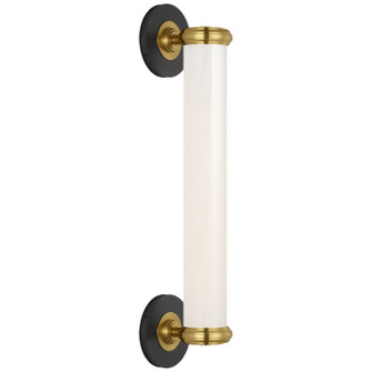 Rally LED Bath Sconce in Bronze and Hand-Rubbed Antique Brass (268|TOB 2526BZ/HAB-WG)
