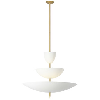 Orsini LED Chandelier in Hand-Rubbed Antique Brass (268|ARN 5242HAB-PW)