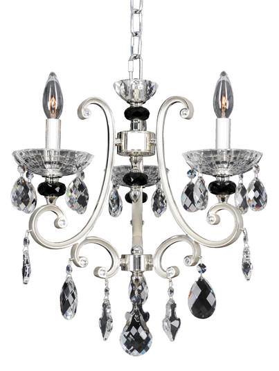 Bedetti Three Light Chandelier in Two Tone Silver (238|023954-017-FR001)