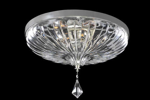 Orecchini Four Light Flush Mount in Two Tone Silver (238|028542-017-FR001)