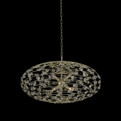 Gemini Six Light Pendant in Champagne Gold (238|032553-041-FR001)