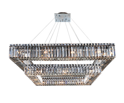 Quadro 28 Light Pendant in Chrome (238|11781-010-FR001) Quadro 28 Light Pendant in Chrome (238|11781-010-FR001)