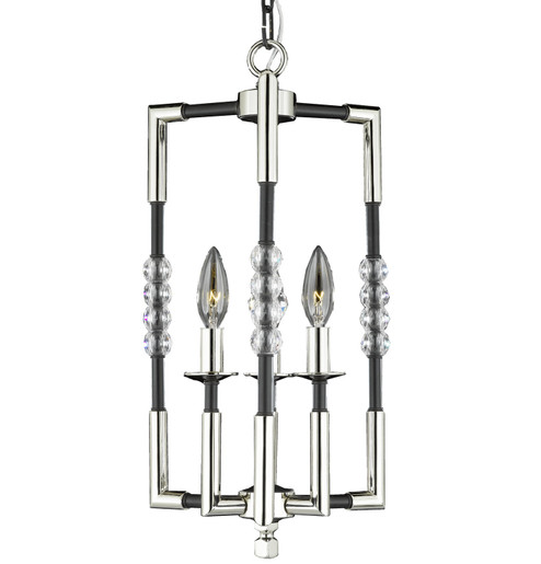 Magro Three Light Chandelier in Old Bronze w/Old Brass Accents (183|CH3501-35S-36G-ST)