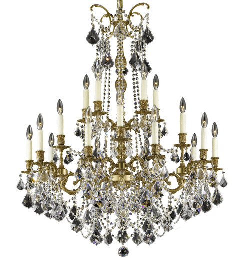 Sterling 20 Light Chandelier in Antique Silver (183|CH9865-OTK-10G-PI)