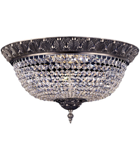 Corinthian LED Flush Mount in True Brass (183|FM8622-P-16G)