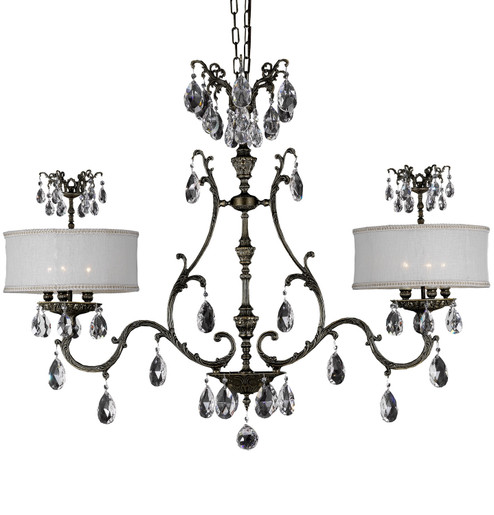 Chateau Ten Light Island Pendant in French Gold Glossy (183|IL9667-OLN-03G-PI-HL)