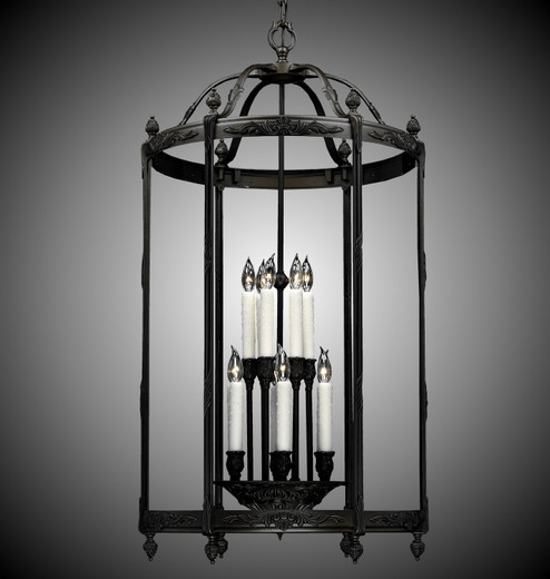 Lantern 12 Light Lantern in Satin Nickel (183|LT2124-07G-PI)