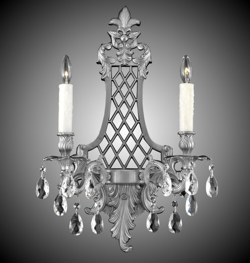 Wall Sconce Two Light Wall Sconce in Silver (183|WS9454-O-08G-PI)