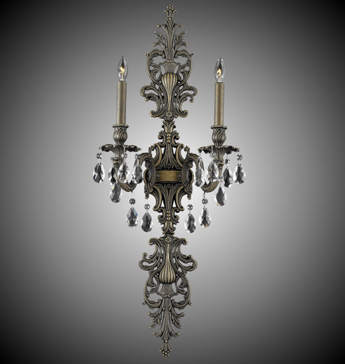 Wall Sconce Two Light Wall Sconce in Palace Bronze (183|WS9488-U-21S-ST)