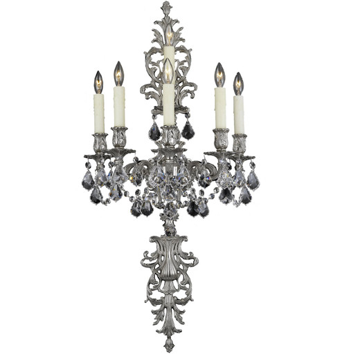 Wall Sconce Six Light Wall Sconce in Old Bronze Satin (183|WS9491-OLN-05S-ST)