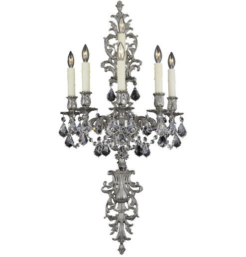 Wall Sconce Six Light Wall Sconce in Antique White Glossy (183|WS9491-OTK-04G-ST)