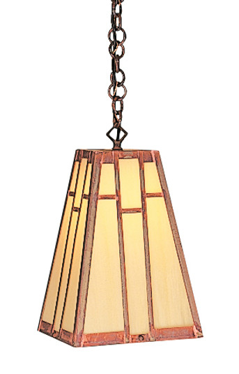 Asheville One Light Pendant in Mission Brown (37|AH-8WO-MB) Asheville One Light Pendant in Mission Brown (37|AH-8WO-MB)