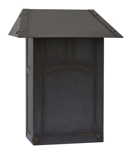 Evergreen Mail Box in Verdigris Patina (37|EMB-VP)