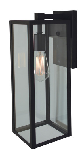 Vintage One Light Wall Mount in Satin Black (37|VIB-6LCS-BK)