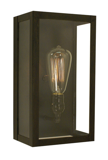 Vintage One Light Wall Mount in Rustic Brown (37|VIS-12AM-RB)