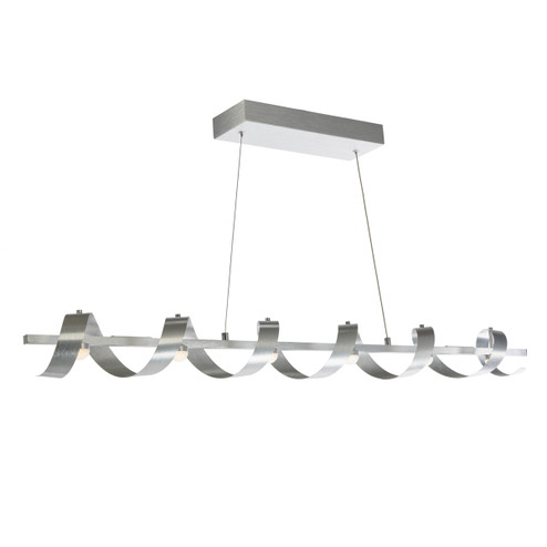 Rolling Hills LED Island Pendant in Brushed Aluminum (78|AC7212BA)