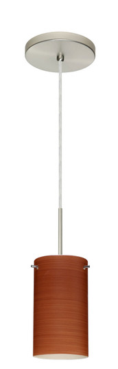 Stilo One Light Pendant in Satin Nickel (74|1BT-4404CH-SN)