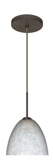 Sasha One Light Pendant in Bronze (74|1BT-757219-LED-BR)