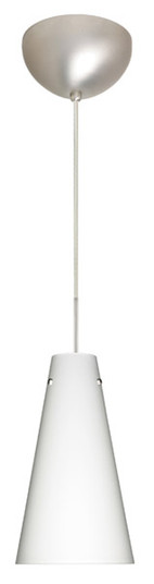 Cierro One Light Pendant in Satin Nickel (74|1JC-412407-SN)