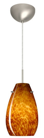 Pera One Light Pendant in Satin Nickel (74|1JC-412618-LED-SN)