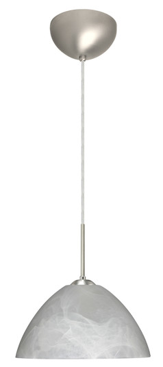 Tessa One Light Pendant in Satin Nickel (74|1JC-420152-LED-SN)